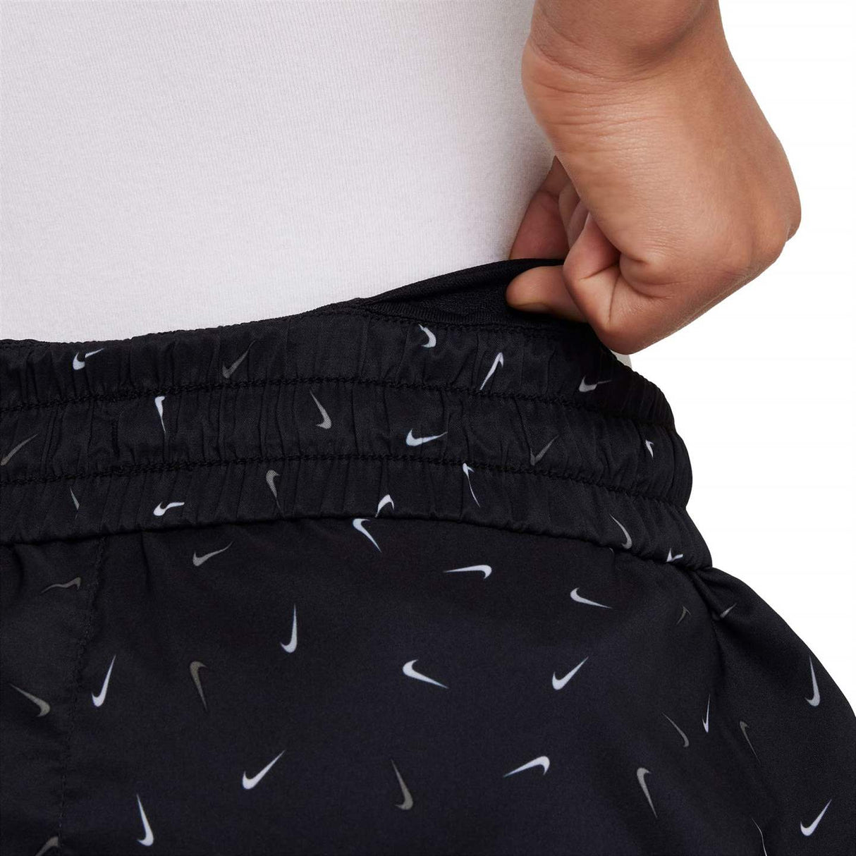 Nike Girls DF One HR Short Logo Black