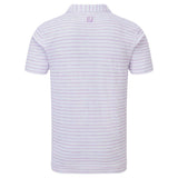 Footjoy Print Pique Polo White