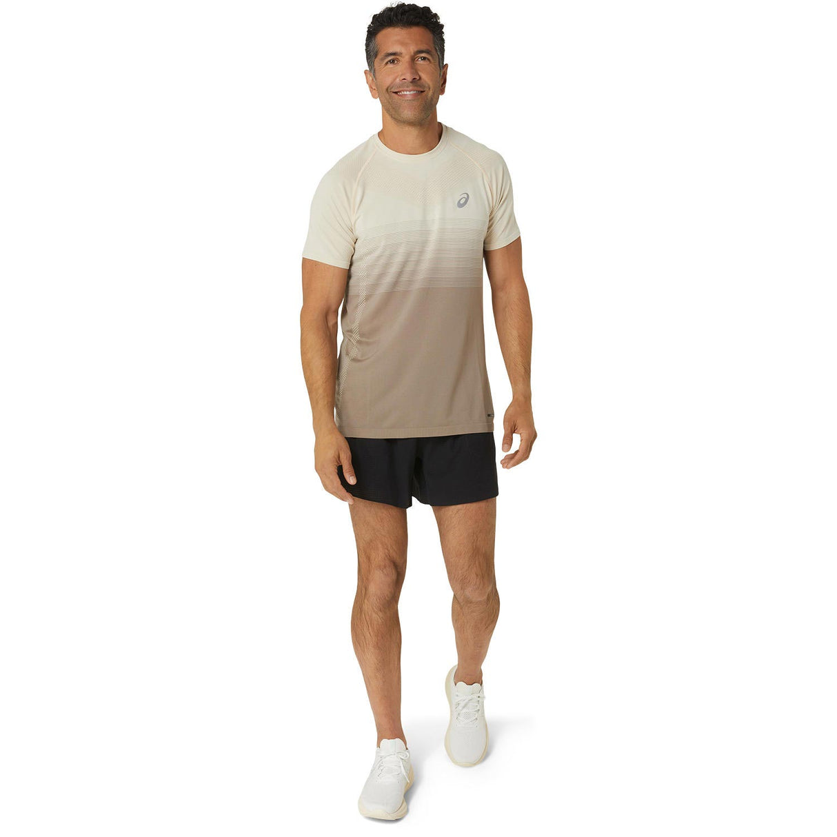 Asics Mens Seamless SS Top White