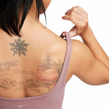 Nike Wmns Alate Solo Rib Bra Brown