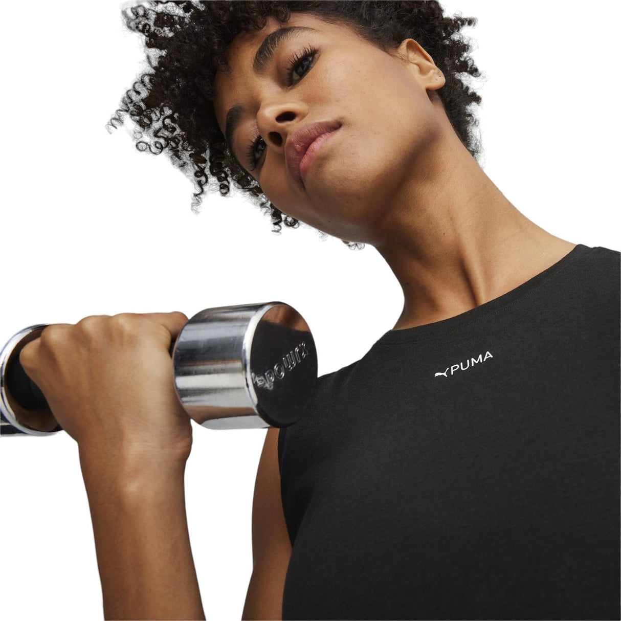 Puma Womens Fit Triblend Tank Black
