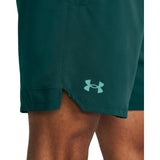 UA Mens Vanish Woven 6in Shorts Green
