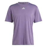 adidas Mens Hi-It 3S MES Tee Purple