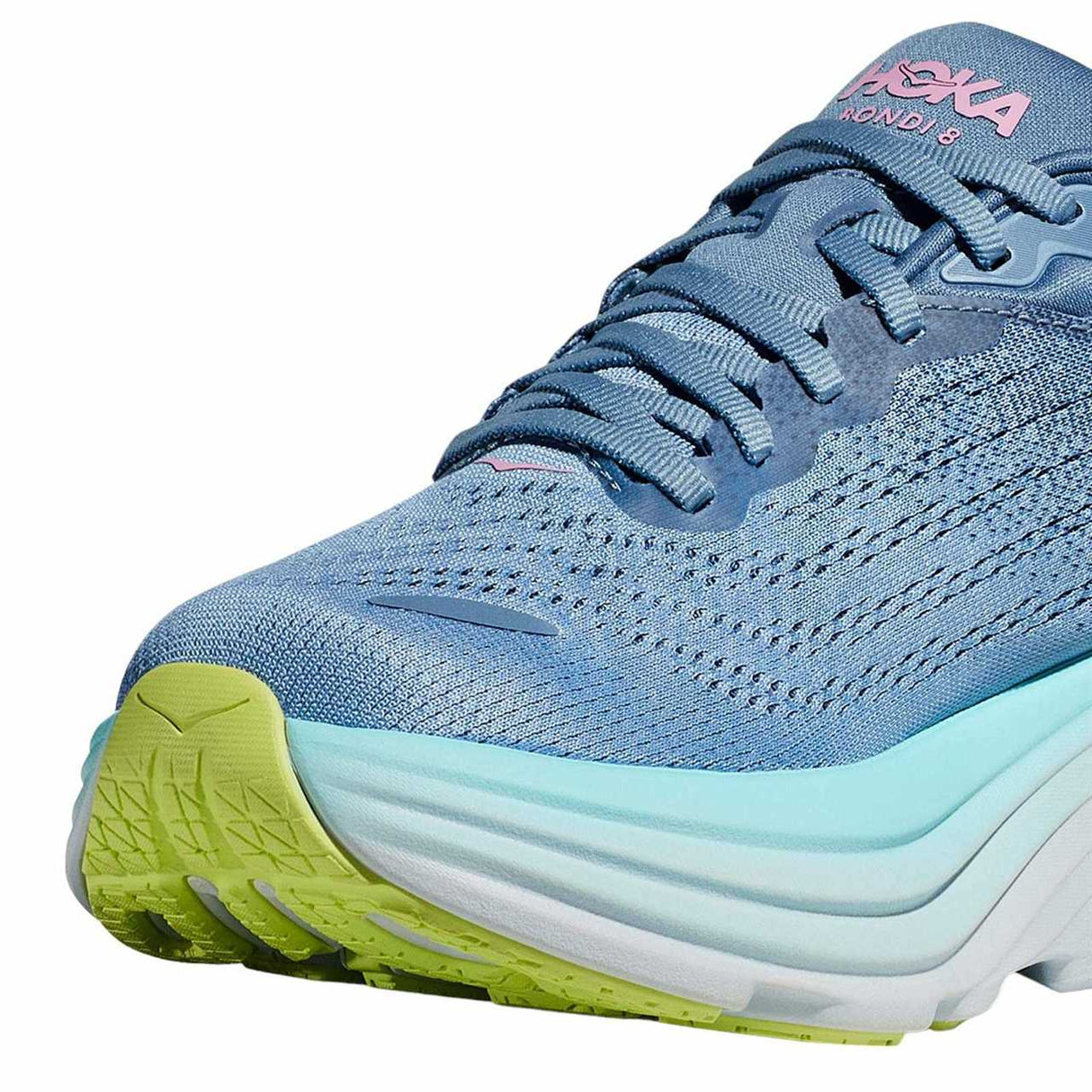 Hoka Bondi 8 Womens Blue/Pink