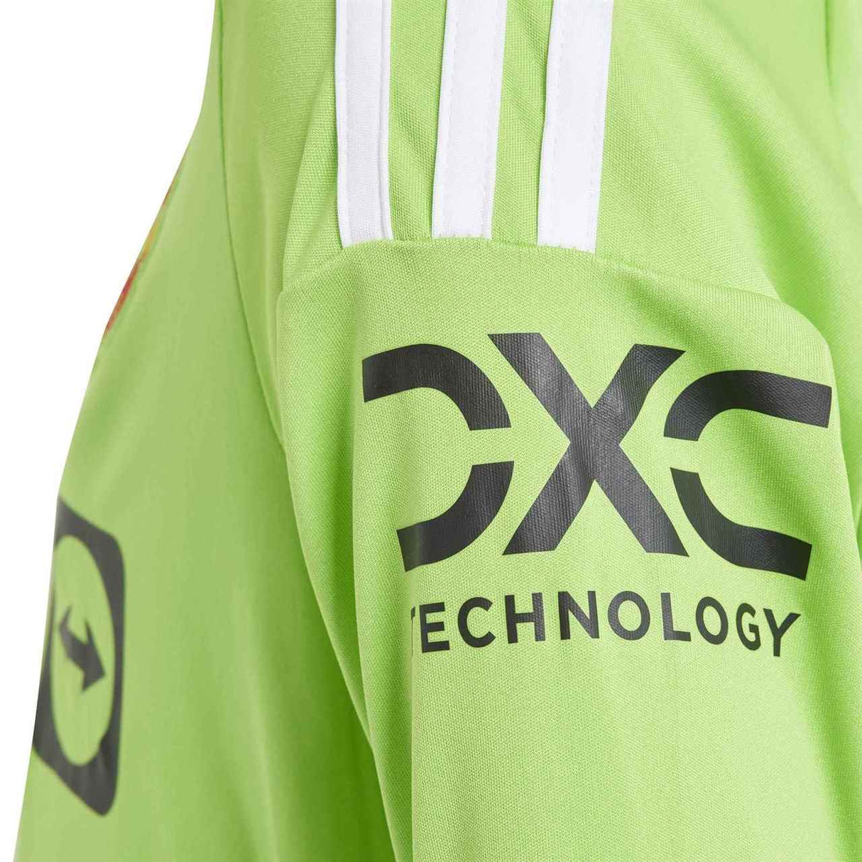 adidas Man Utd 23 GK Kids Jersey Green