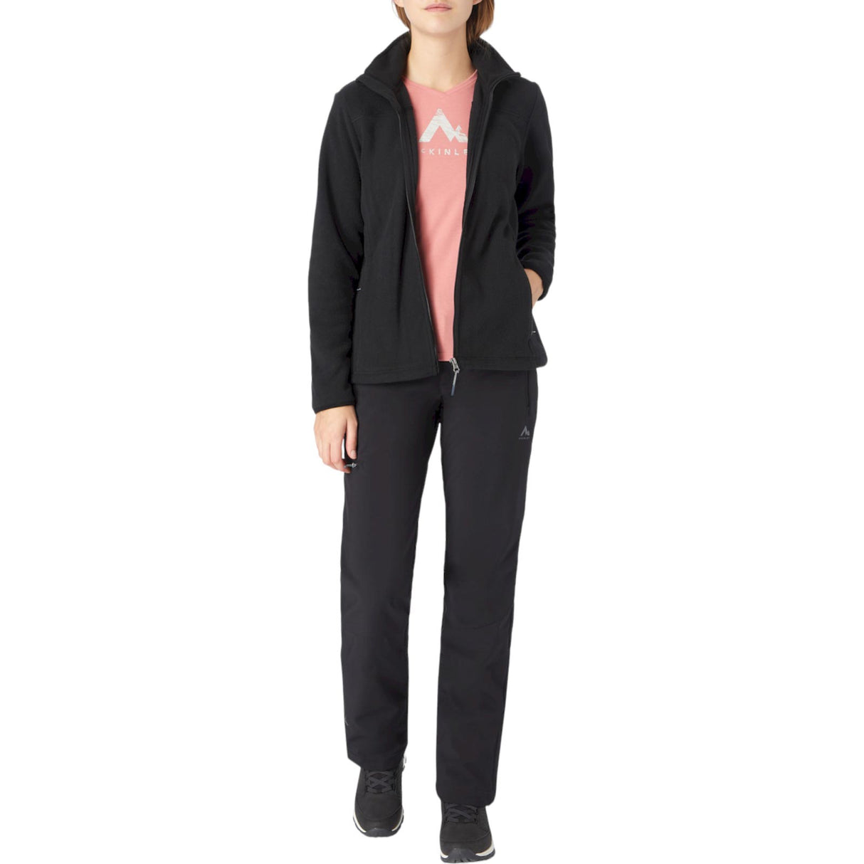 MCKINLEY Coari II wms Jacket Flc BK
