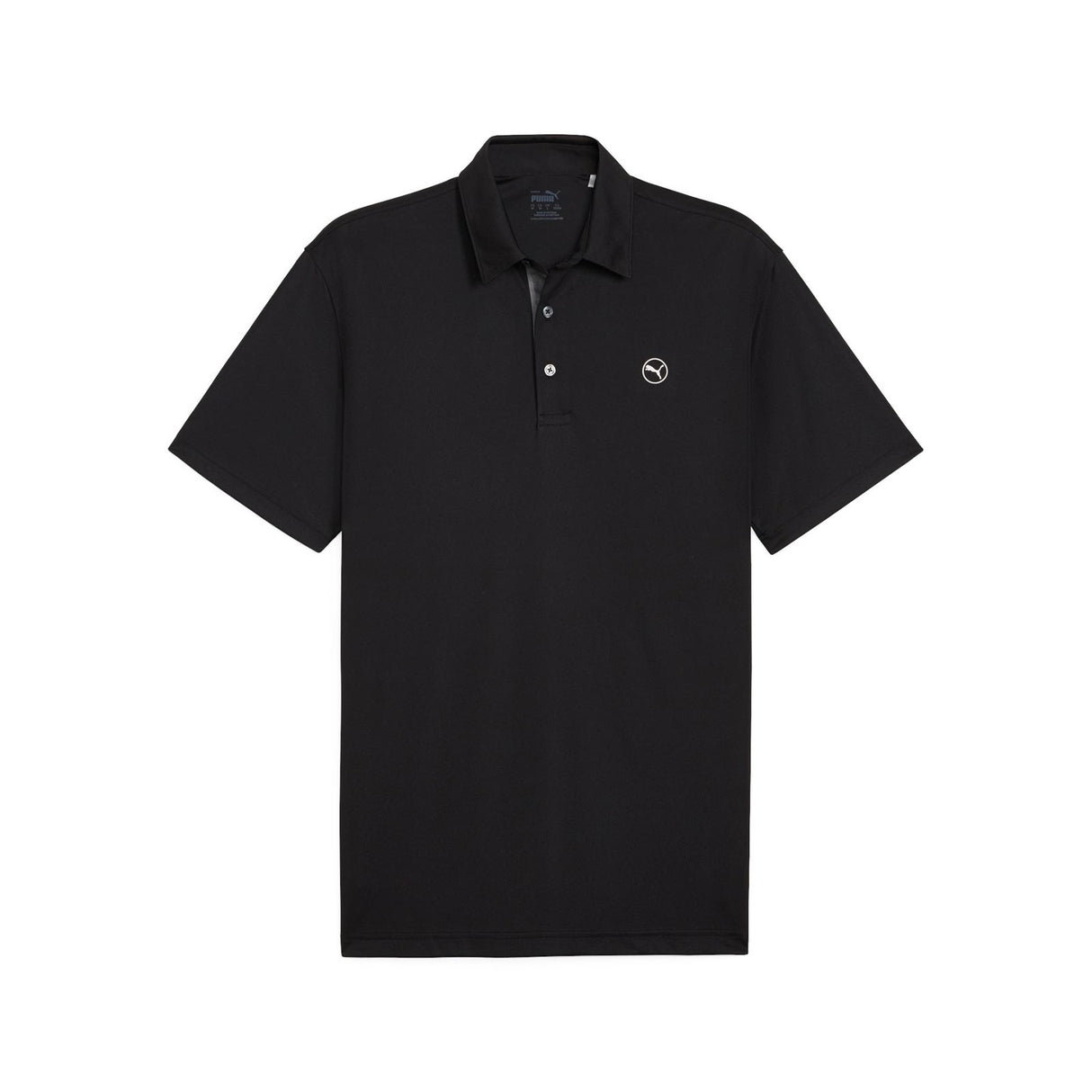 Puma Pure Solid Polo Black