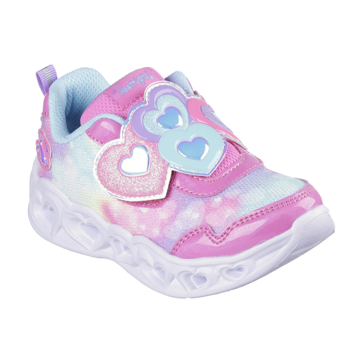 Skechers Heart Lights Lovin Girls Pink