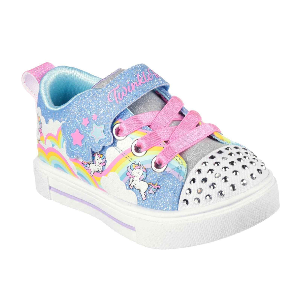 Skechers Twinkle Sparks Clouds Girls Blu