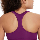 Nike Girls DF Pro Swoosh Bra Purple