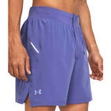 Under Armour Launch 7in Short Purple