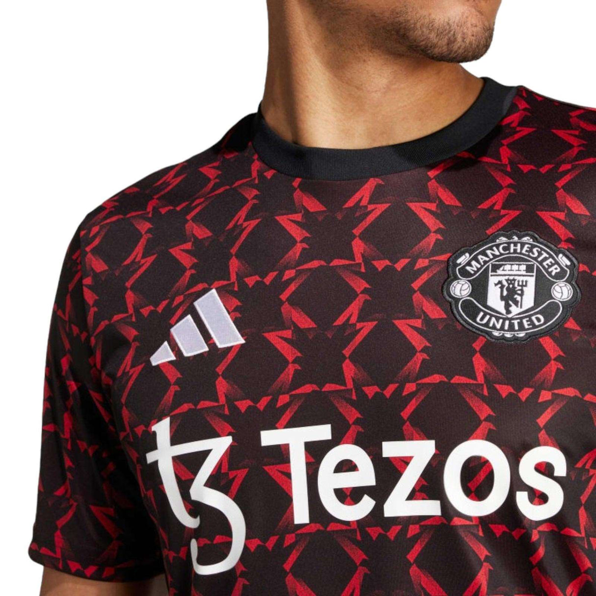 adidas Man Utd 24 PM Jersey Black