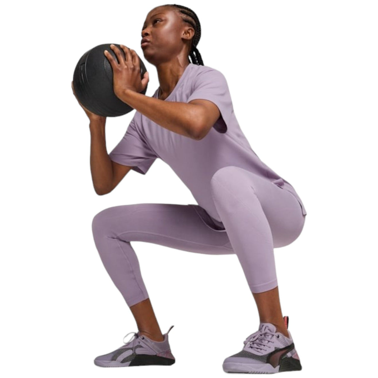 Puma Cloudspun Wmns Tee Reg Purple