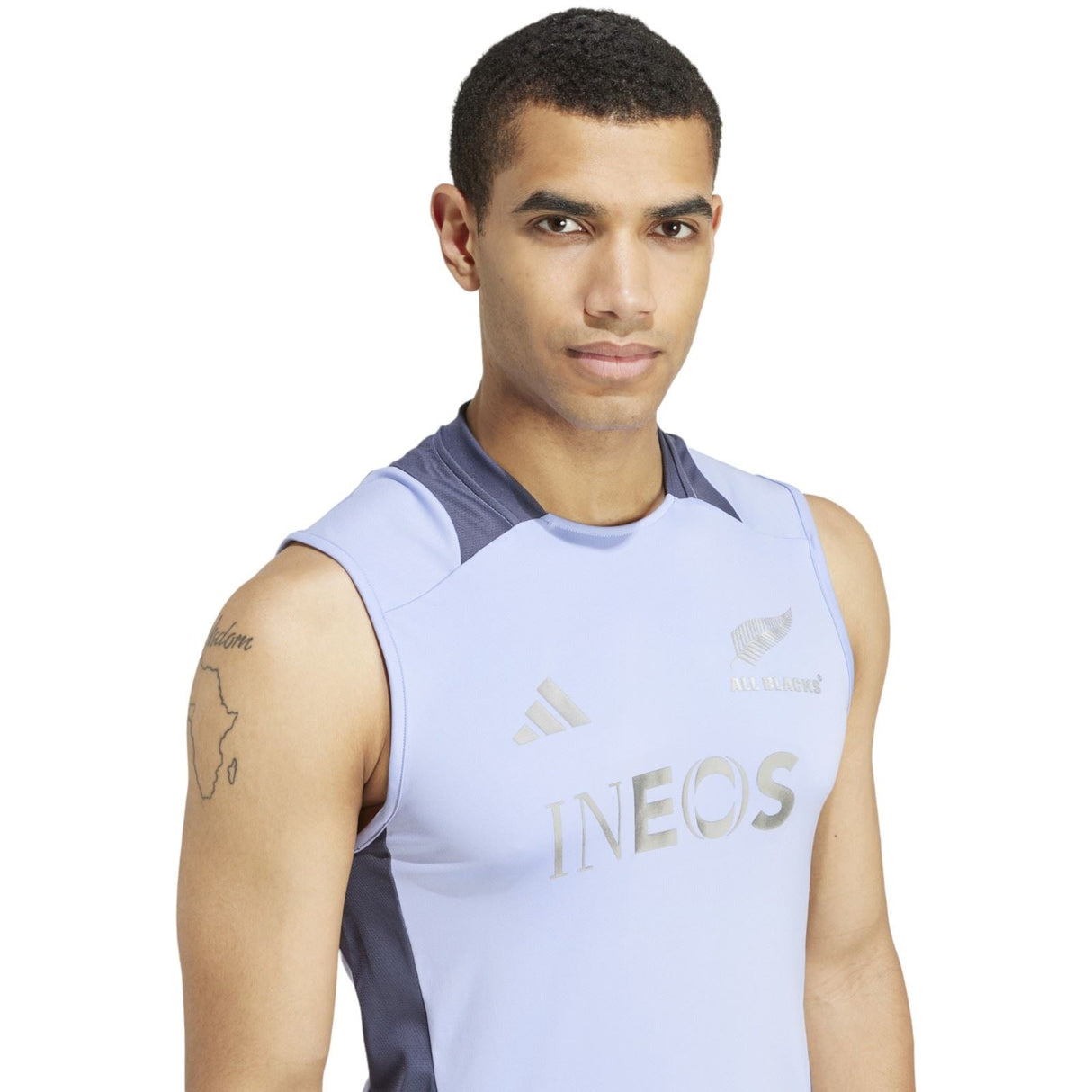 adidas All Blacks Singlet Blue