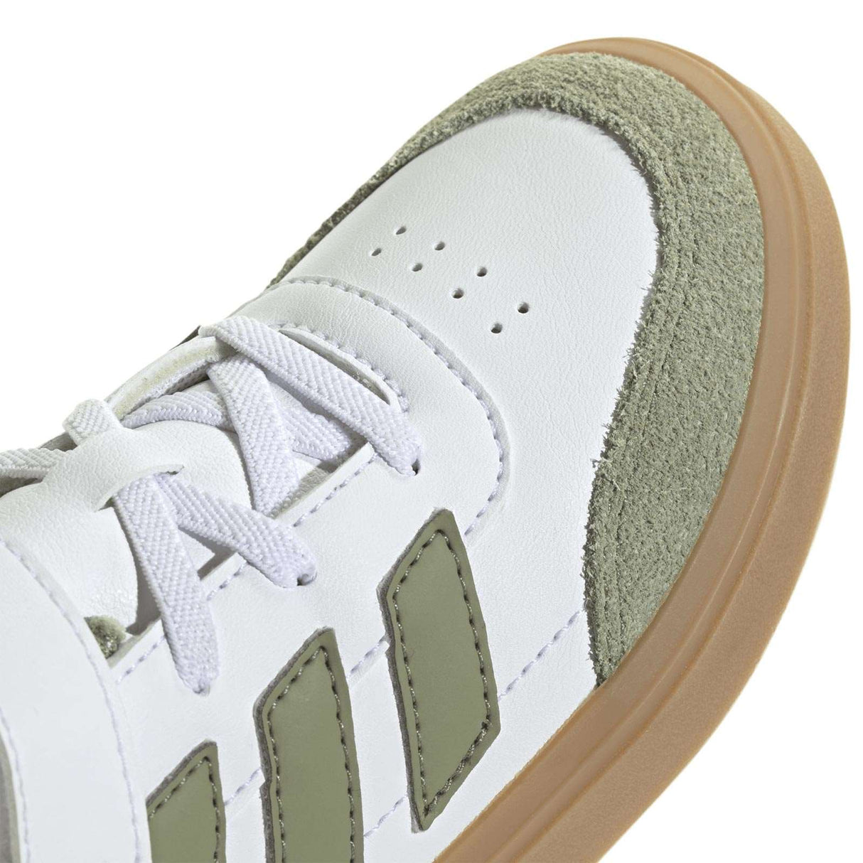 adidas Jnr Boys Courtblock EL C White
