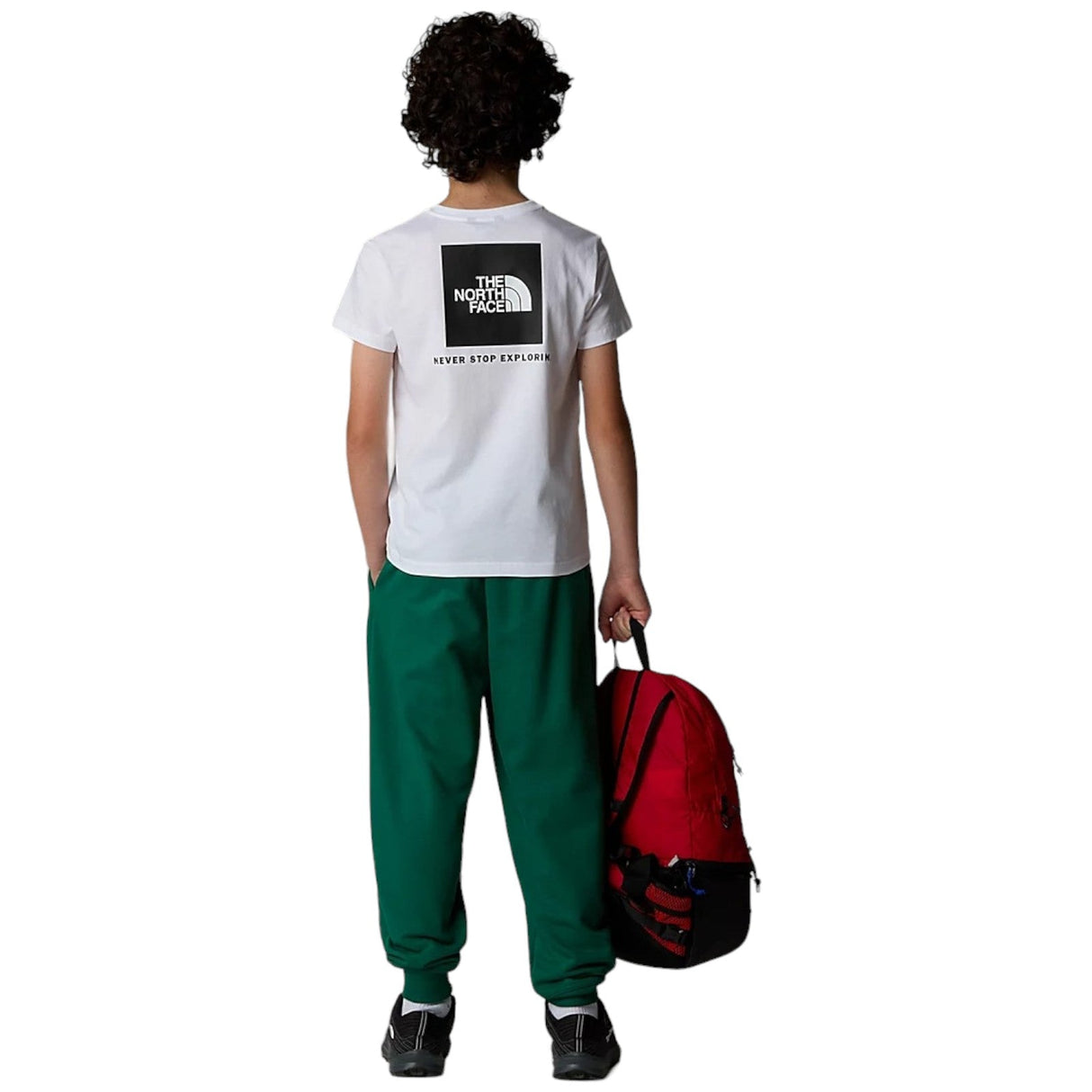 The Northface B REDBOX SS TEE WHITE