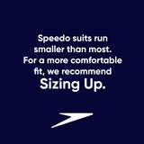 SPEEDO Girls Digital AO Splashback BLACK
