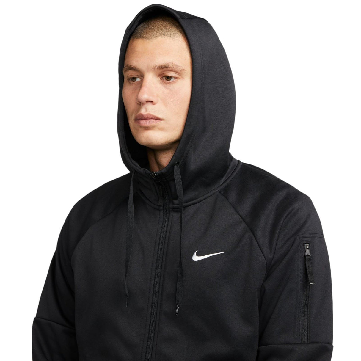 Nike Mens Therma FZ HOOD Black