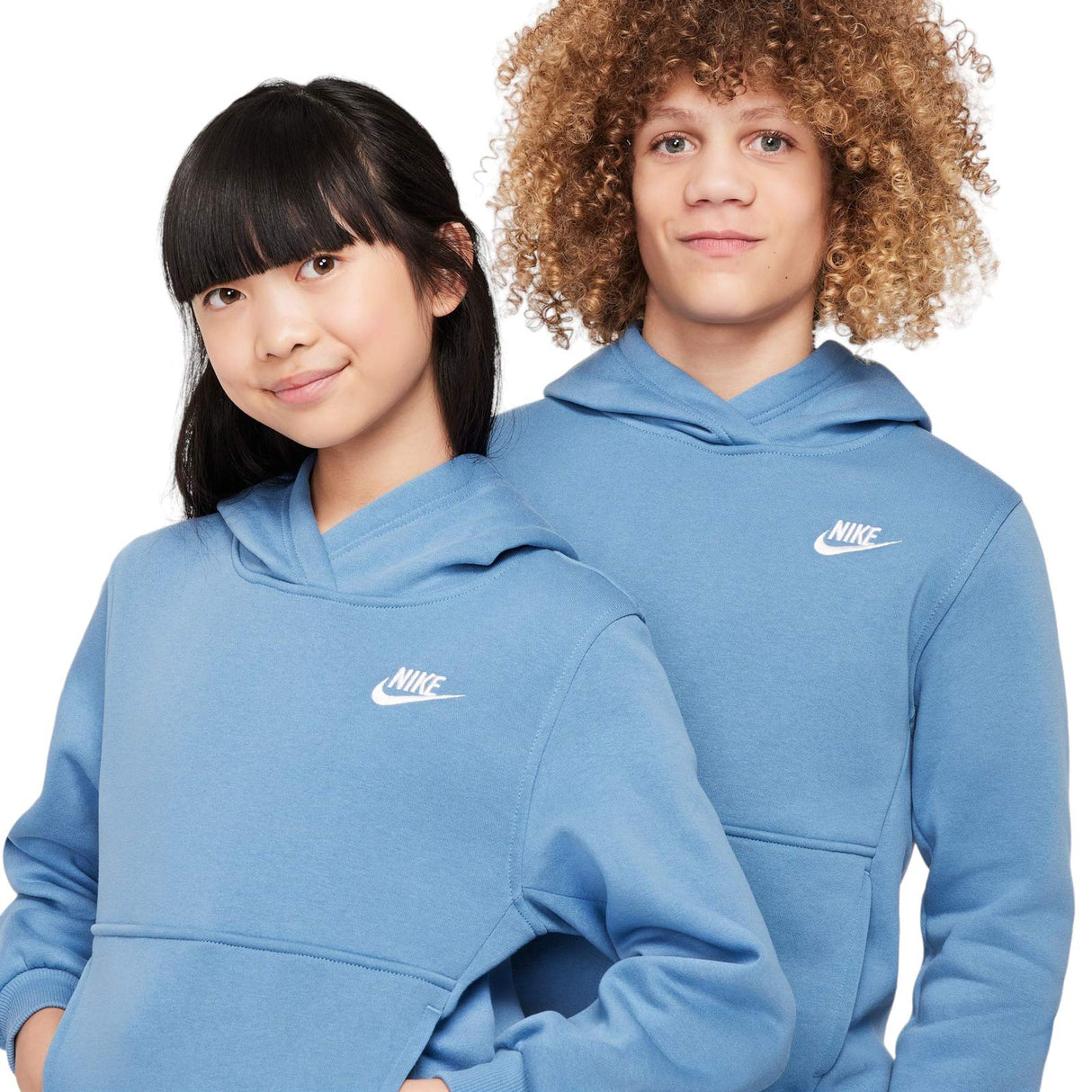 Nike Boys Sportswear Club Fleece HDY Blu