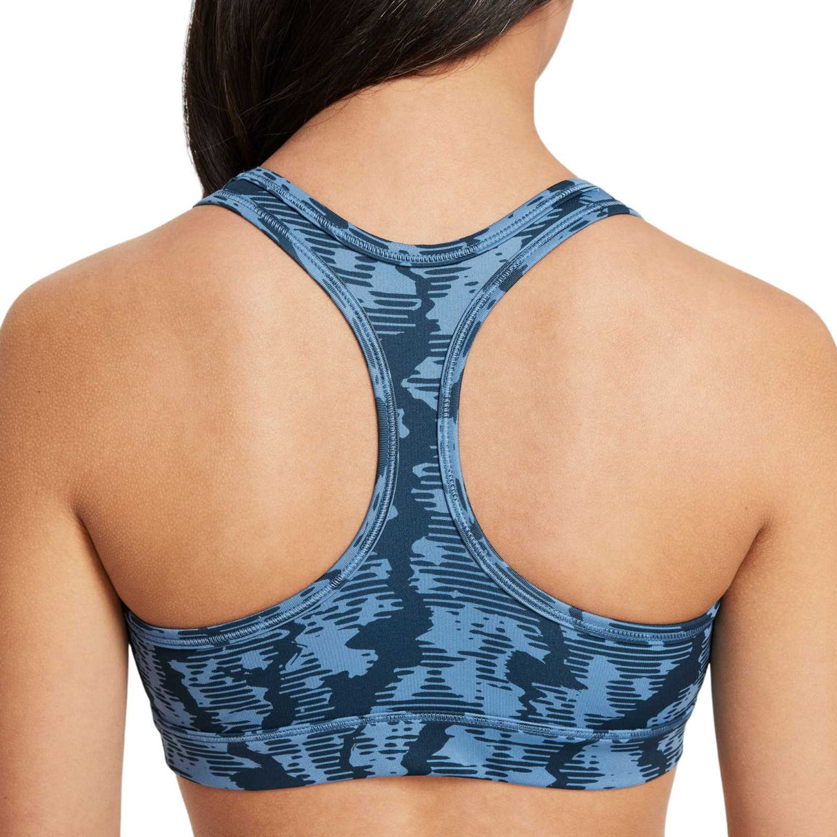 NIKE GIRLS SWSH REV AOP BRA Navy