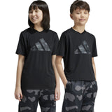 adidas Boys TR-ES Pri Tee Black