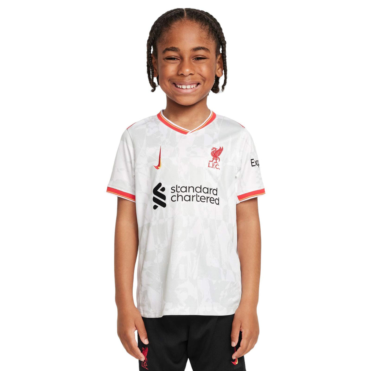 Nike LFC 24 Kids Third Kit White