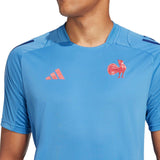 adidas France 24 Performance Tee Blue