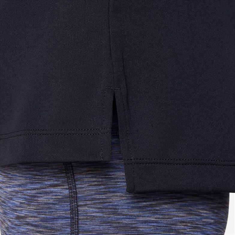 Nike DF LS Half Zip Girls TOP Black