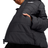 Puma Ess Hooded Padded Wmn Jacket  Black