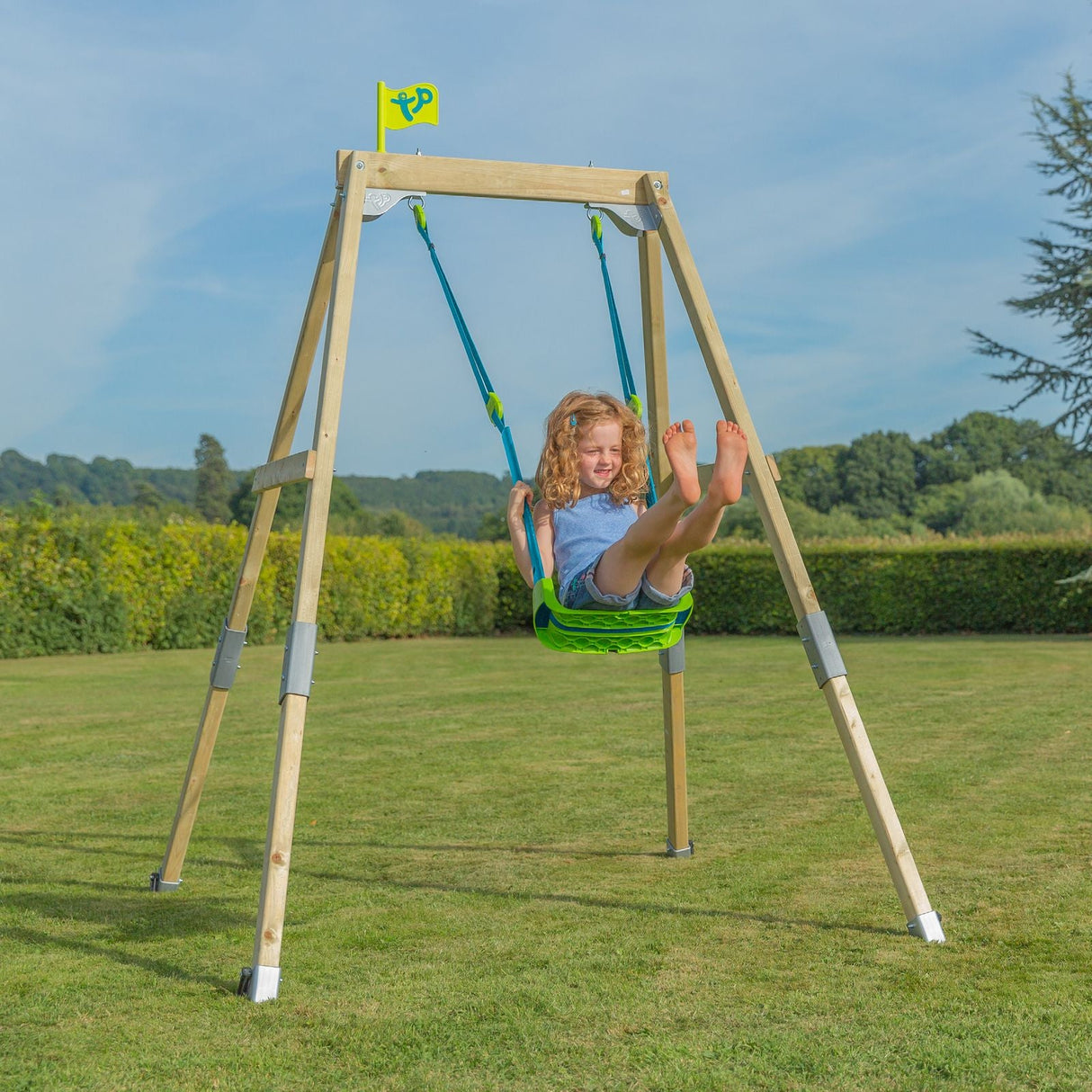 TP Toys Forest Acorn Growable Swing Set with Quadpod