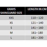 Grays Shield Shinguard Black/Fluo Yellow