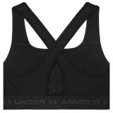 UA CROSS BACK Mid Bra Black