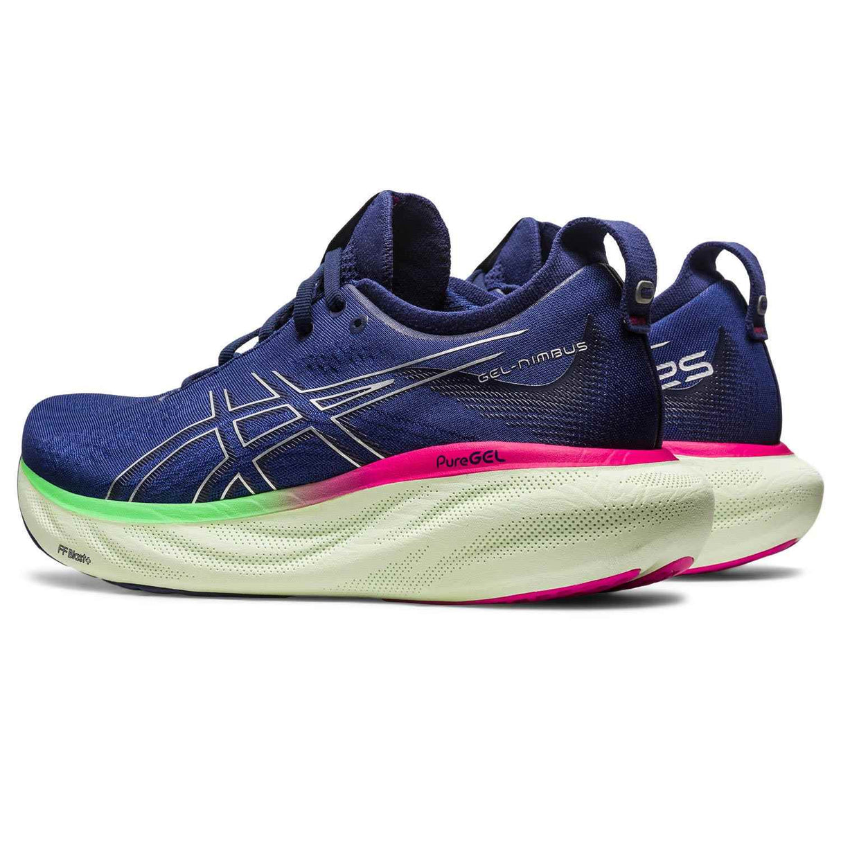 Asics Gel Nimbus 25 Womens Navy/Pink