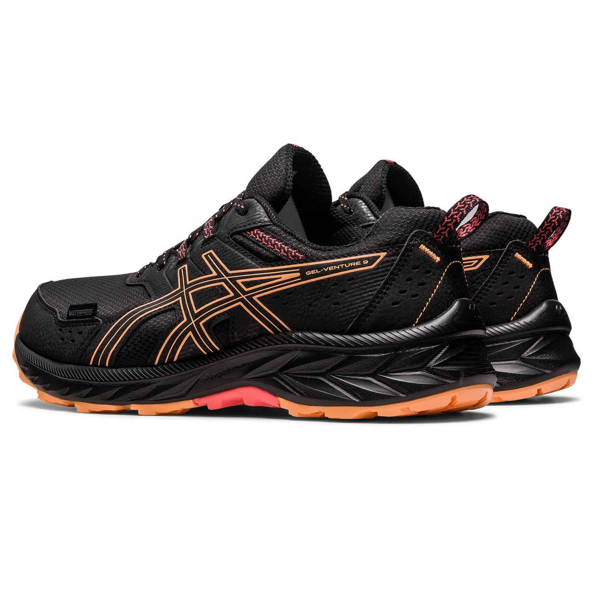 Asics Gel-Venture 9 WP Womens Black/Pink