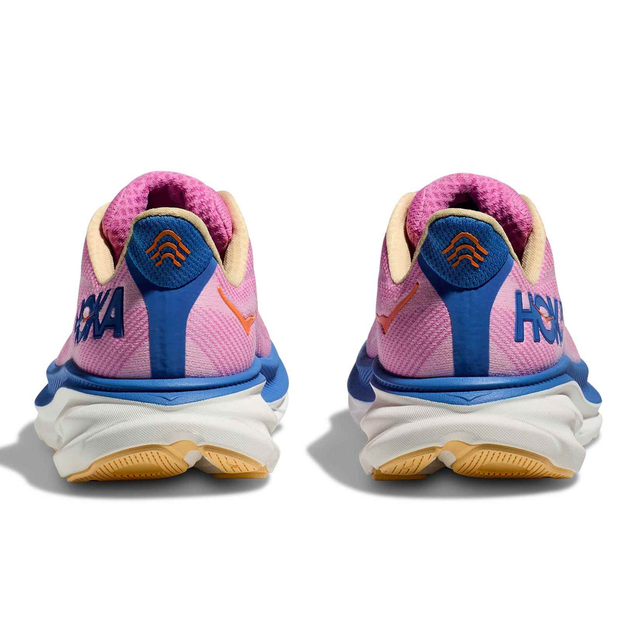Hoka Clifton 9 Womens Pink/Blue
