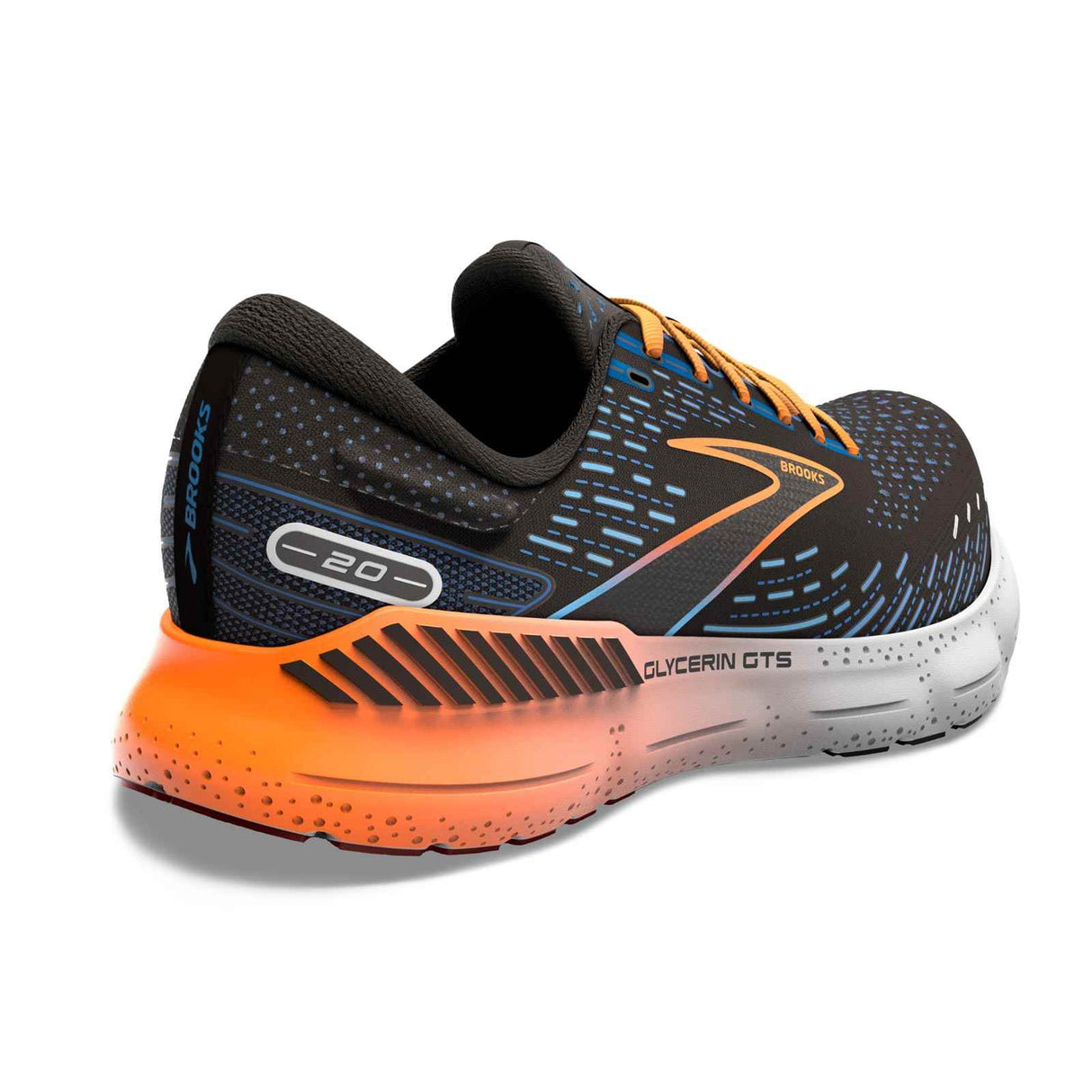 Brooks Glycerin GTS 20 Mens Black/Orange