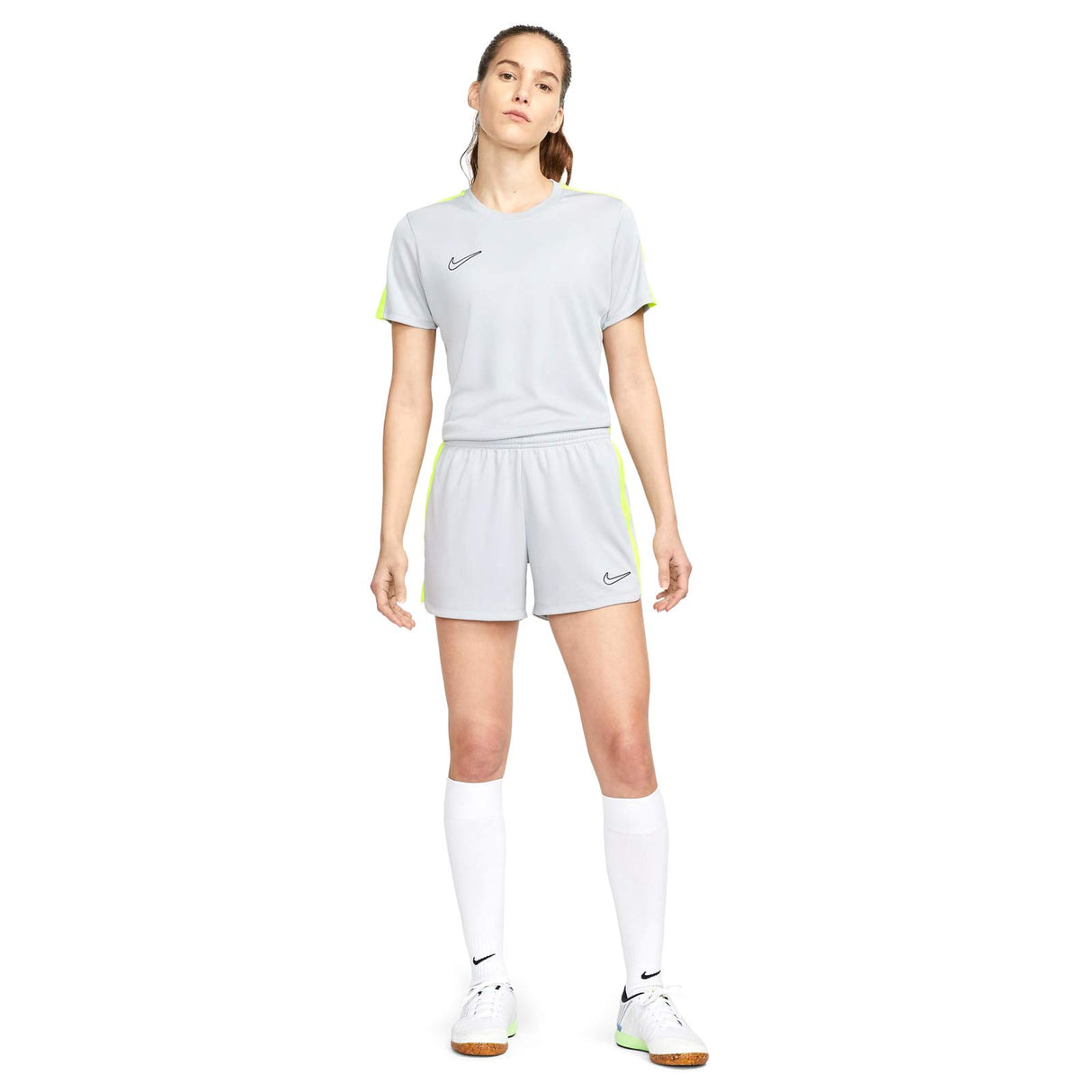 Nike Wmns DF Acad 23 Short Branded Grey