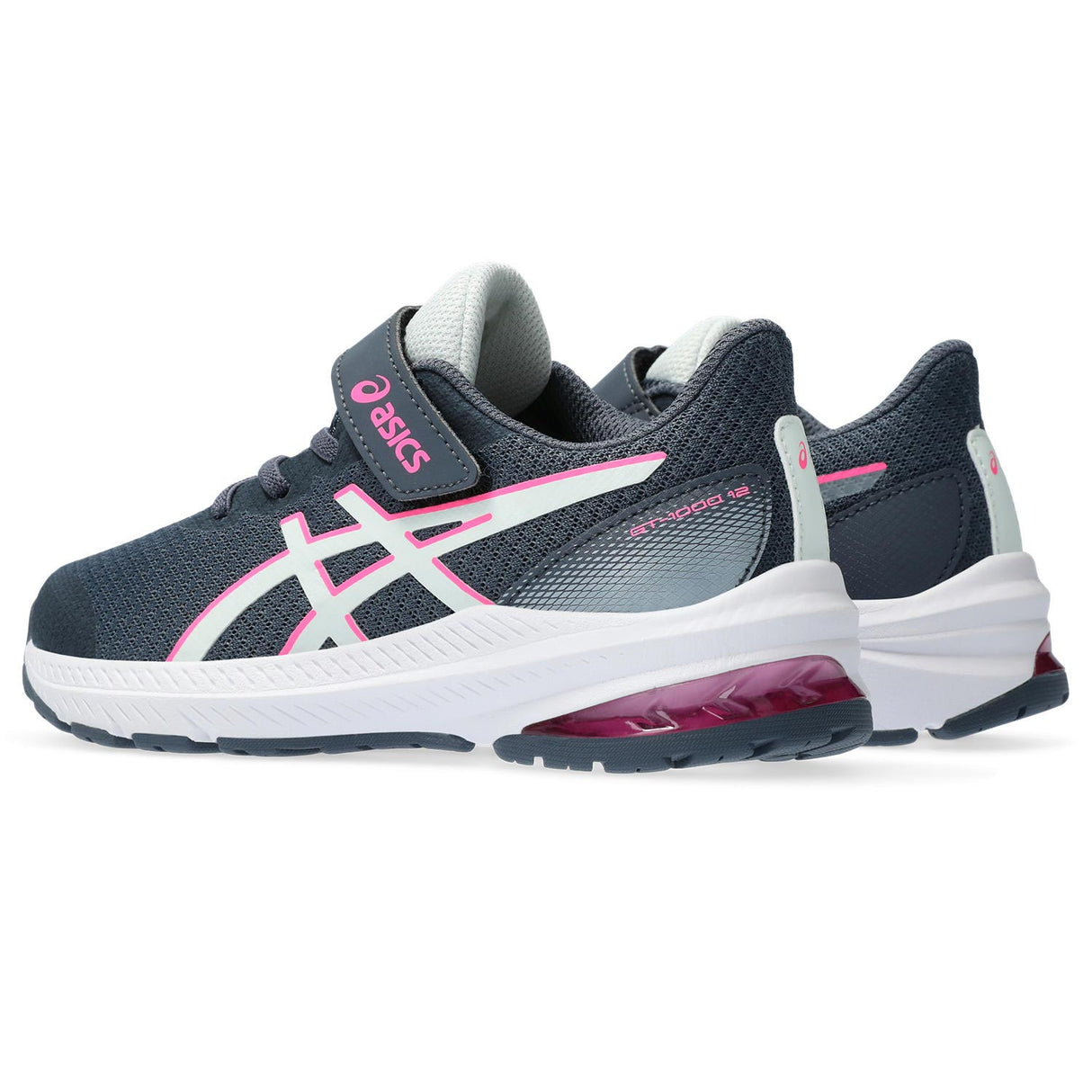 Asics GT 1000 12 Girls Navy/Pink