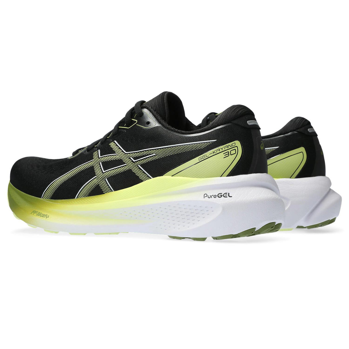 Asics Gel Kayano 30 Mens Black/Yellow