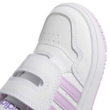 adidas Hoops 3.0 Girls White/Purple
