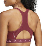adidas Womens PWR MS Tech Fit Bra Purple
