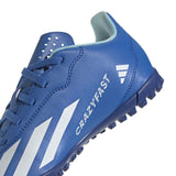 adidas Kids X Crazyfast.4 TF Blue