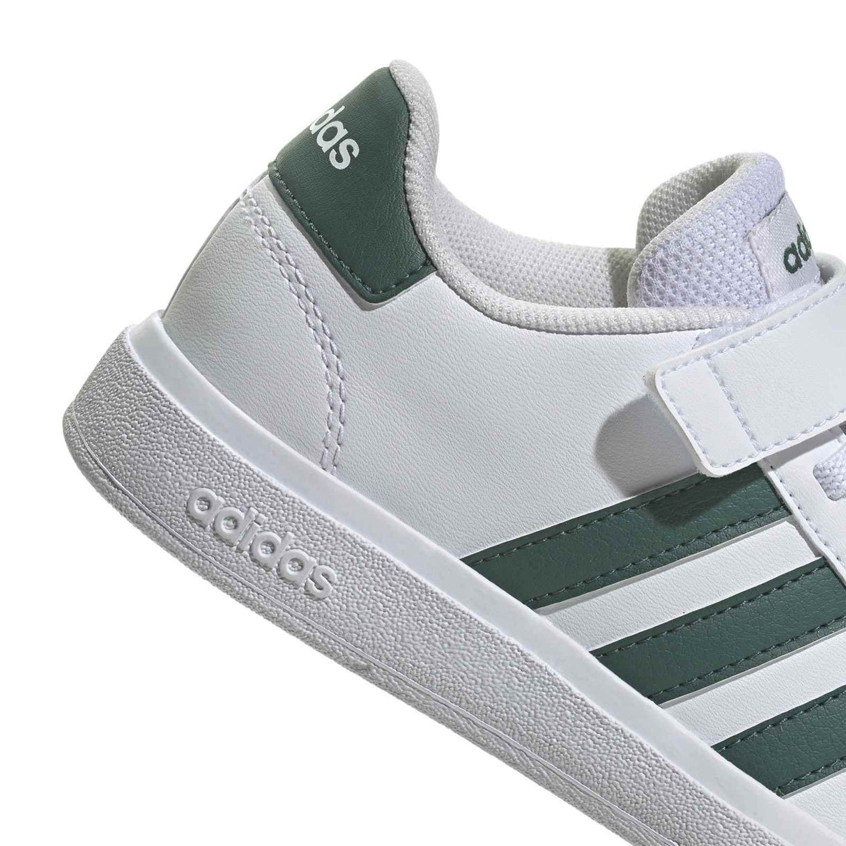 adidas Grand Court 2.0 Jnr Boys Wht/Gn