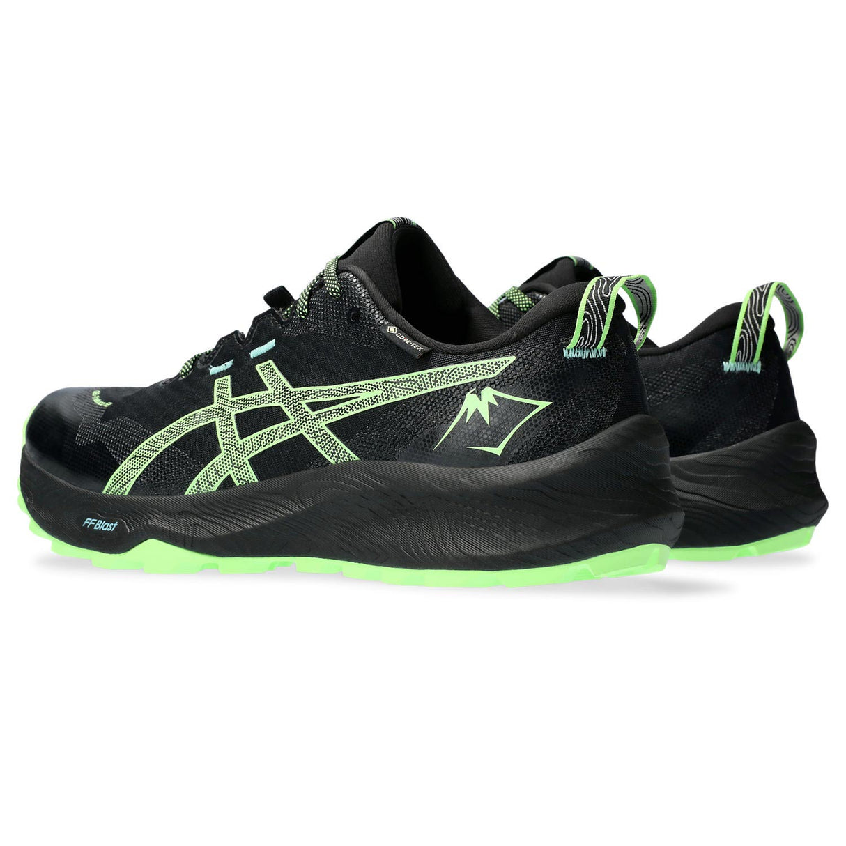 Asics Gel-Trabuco 12 GTX Mens Black/Grn