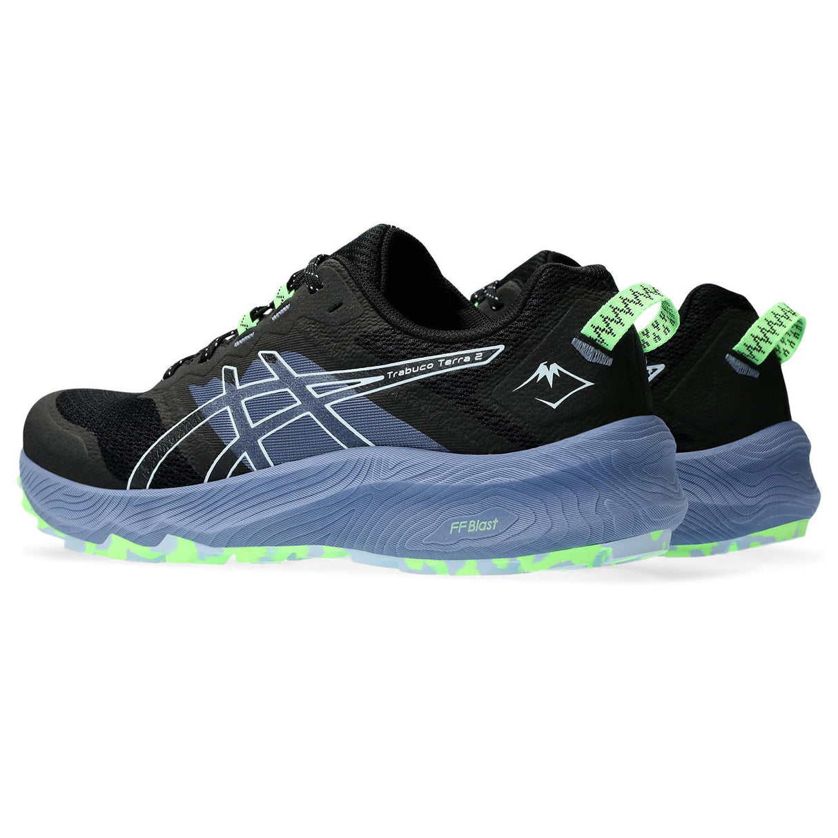 Asics Trabuco Terra 2 Mens Black/Blue