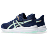 Asics Jolt 4 Jnr Girls Navy/Mint