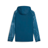 Puma Mens Run Favorite AOP Wvn Jackt Blu