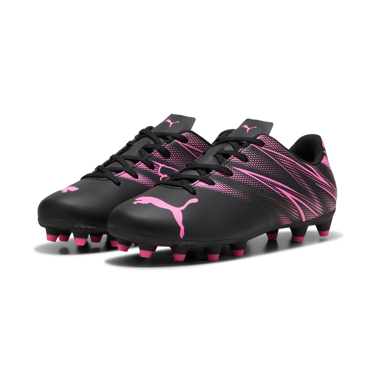 Puma Kids Attacanto FG Black/Pink