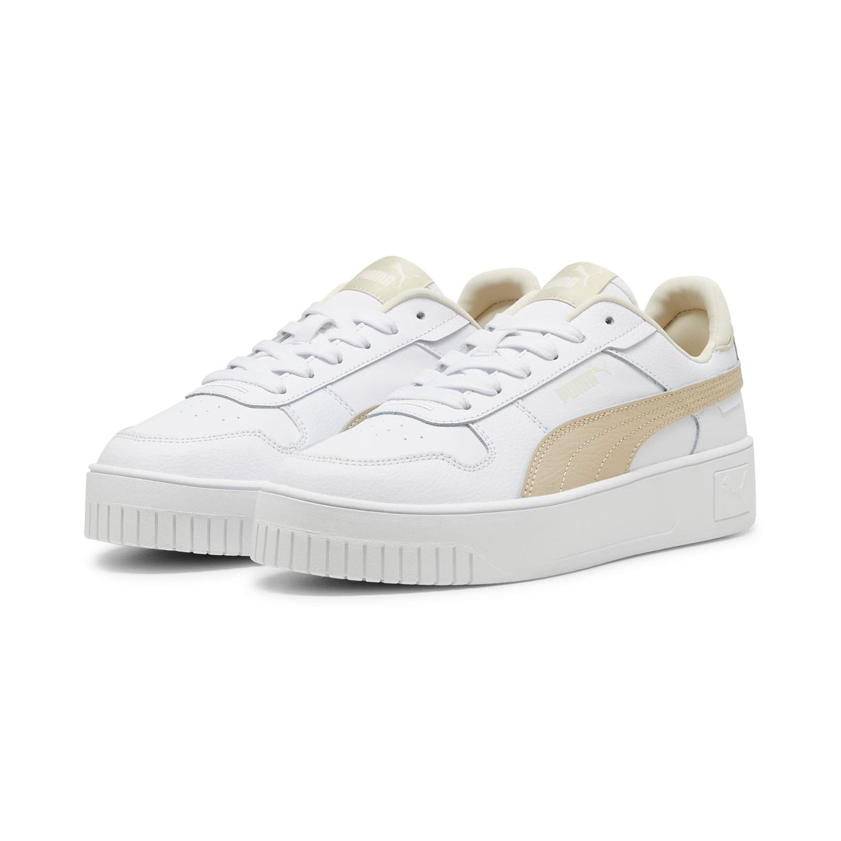 Puma Carina Street Womens White/Beige