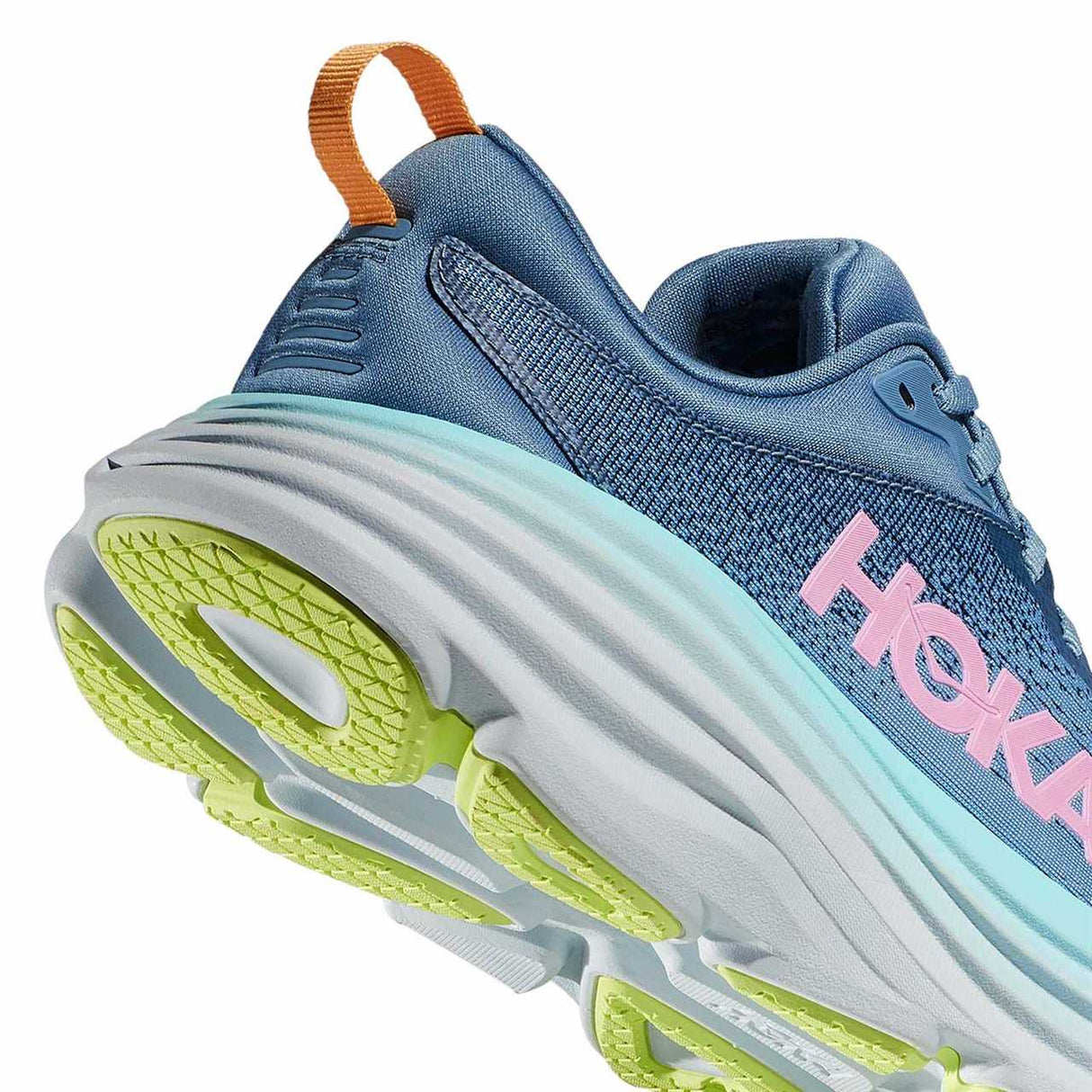 Hoka Bondi 8 Womens Blue/Pink